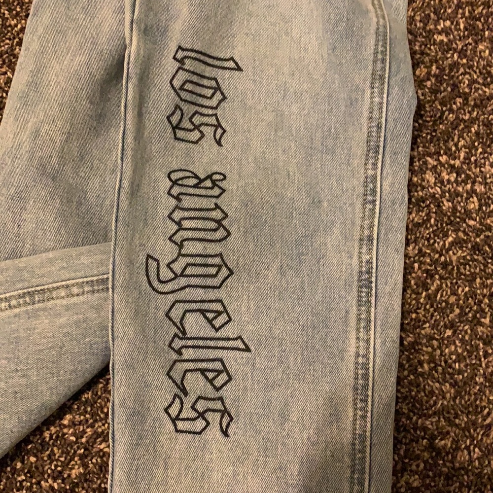 Baggy embroidered Jeans x-small - Picture 5 of 6